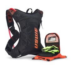 Plecak enduro USWE MOTO HYDRO 3L Czarny/Pomarańczowy