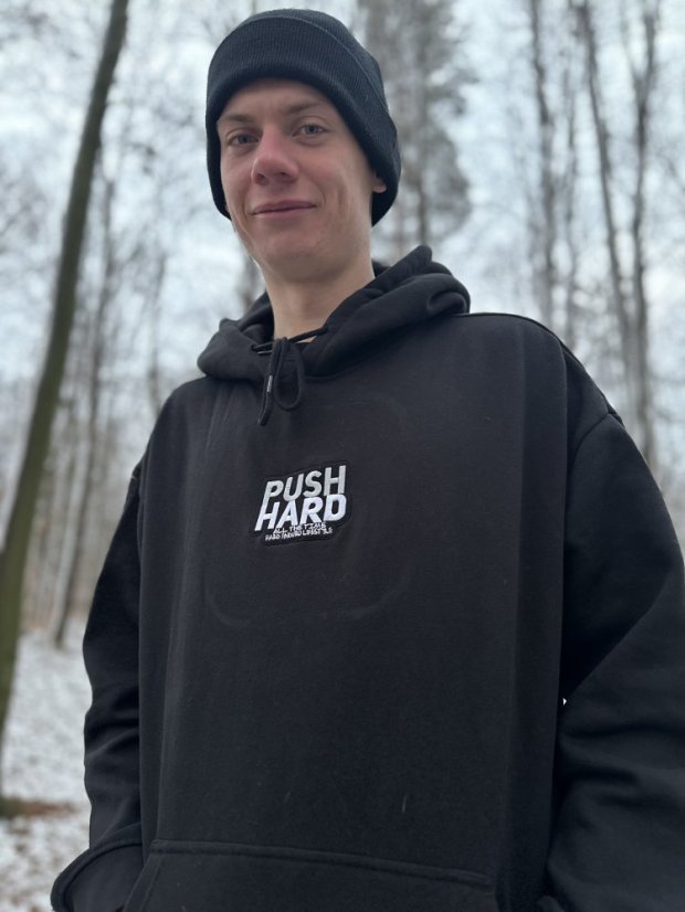 Mikina PushHard - Velikost: S