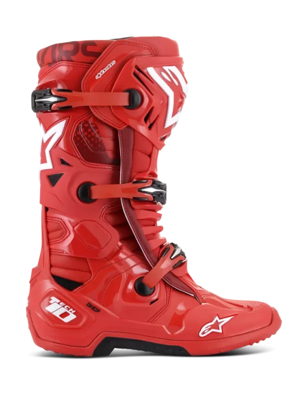 Buty enduro ALPINESTARS  TECH 10 Czerwony
