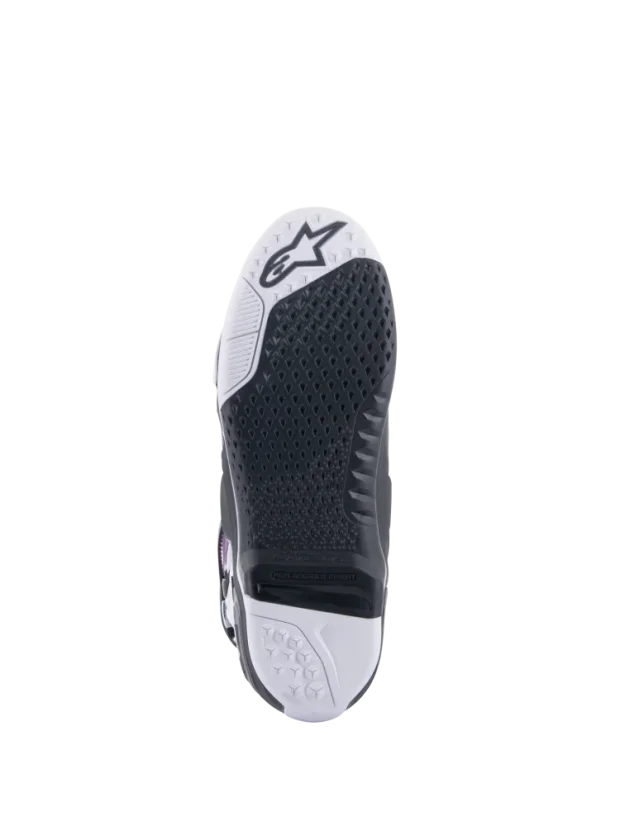 Buty enduro ALPINESTARS  TECH 10 SUPERVENTED Biały/Czarny/niebeski - Rozmiar buta: 44,5