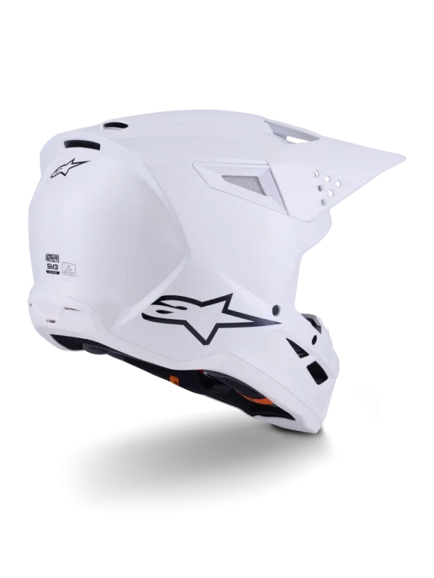 Alpinestars přilba SM3 Solid Bílá