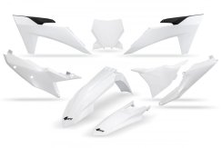 Kompletní Sada plastů UFO Bíla KTM SX 2023-->