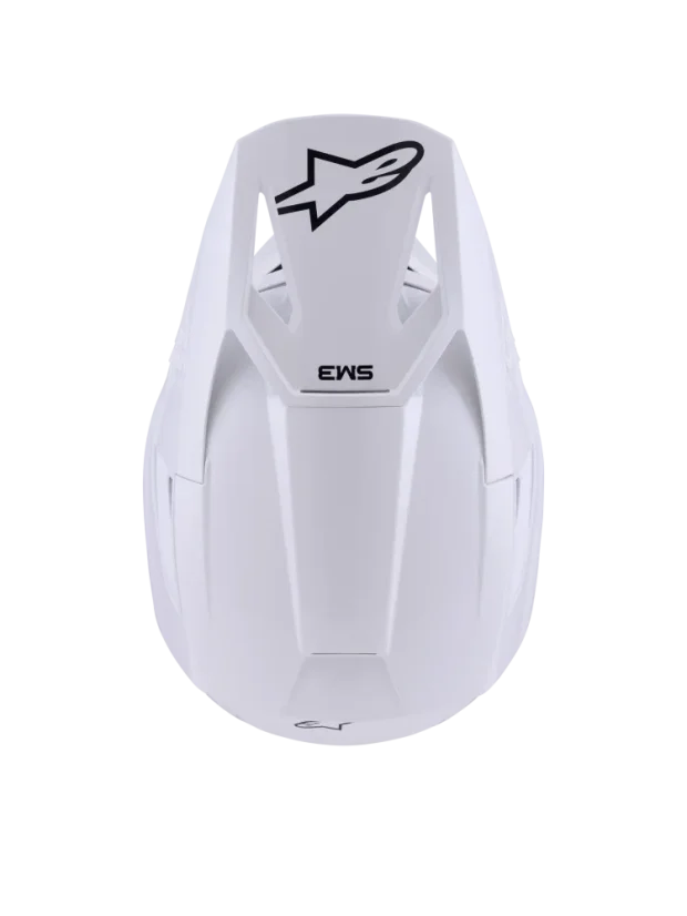 Alpinestars přilba SM3 Solid Bílá