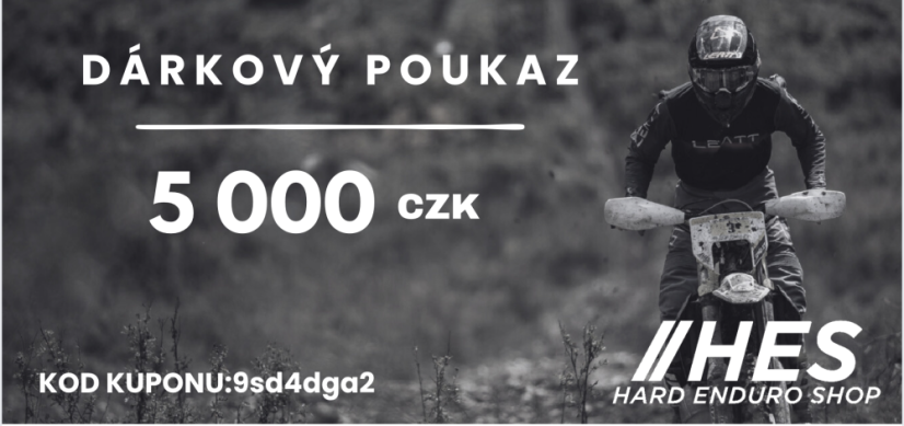 Elektronický darčekový poukaz na nákup tovaru - Hodnota: 500
