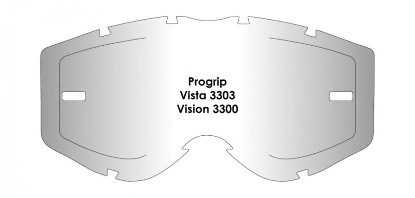 Náhradní sklíčko AirScreen Progrip