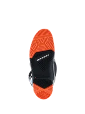 Buty enduro ALPINESTARS TECH 7 ENDURO Czarny/Ciepły szary/Pomarańczowy fluo