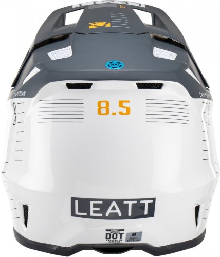 Motokrosová Helma Leatt Moto 8.5 + Brýle Leatt 5.5 Metallic - Velikost: S