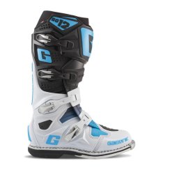 Motokrosové topánky Gaerne SG-12 Biela-Modrá-Čierna