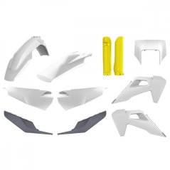 Kompletní Sada plastů Polisport Husqvarna Te bílá
