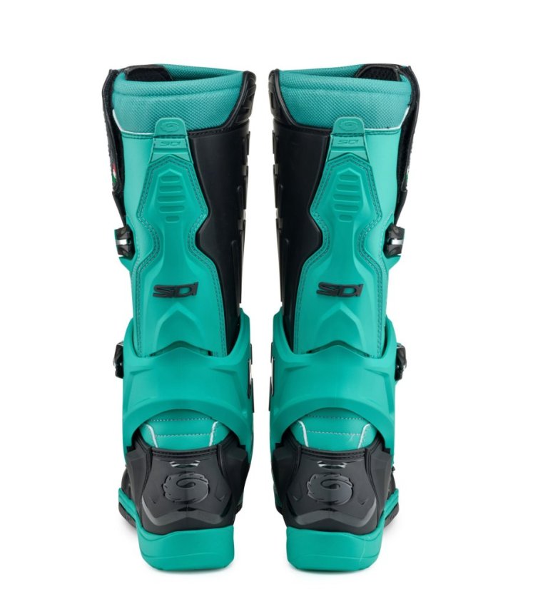 Motokrosové Boty Sidi CrossAir Čierna/Mint - Velikost obuvi: 47