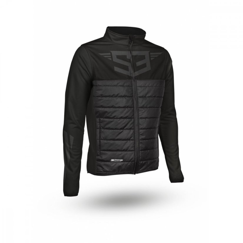 Hybrydowa kurtka motocyklowa S3 Black Angel - Rozmiar: 2XL