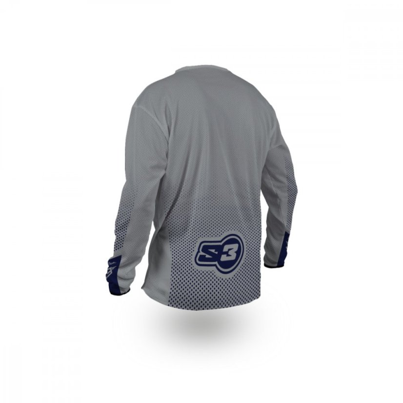 Enduro Dres S3 Parts Šedá - Velikost: 2XL