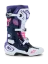 Buty enduro ALPINESTARS  TECH 10 biały / fioletowy / granatowy / różowy fluo - Rozmiar buta: 42