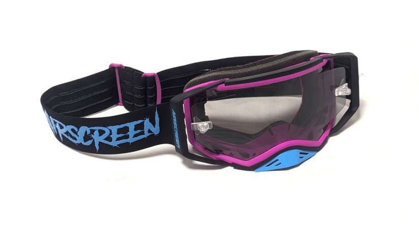 Airscreen větrací brýle AERO 01 EX - Barva sklíčka: Světle šedá