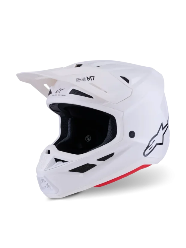 Alpinestars přilba Solid S-M7 Bílá