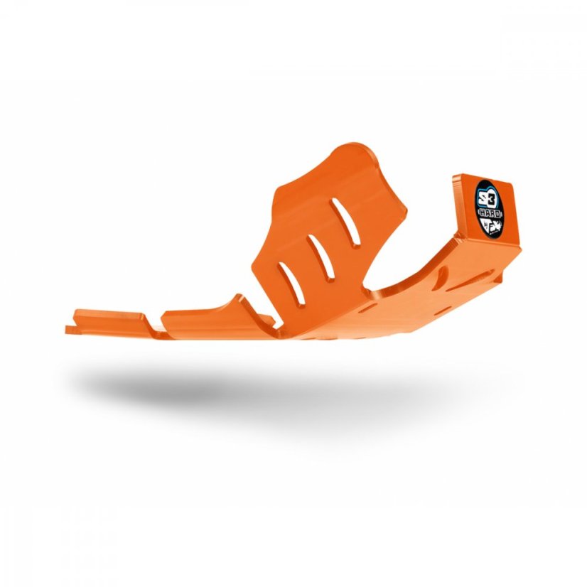 Kryt motora S3parts (2T) 250/300 KTM 2017-2023 - Barva: Černá