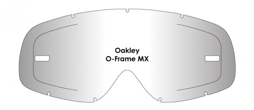 Náhradné sklíčko pre AirScreen Oakley - Model: O-Frame 2.0 PRO MX
