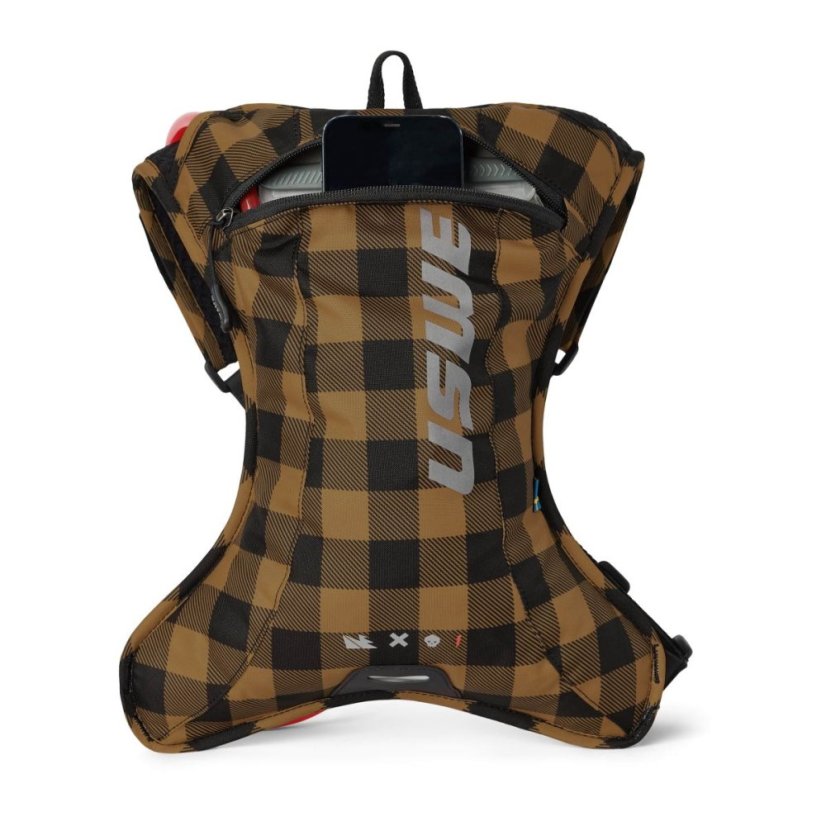 Enduro batoh USWE Outlander 2L Flanell Hnědo-Černý