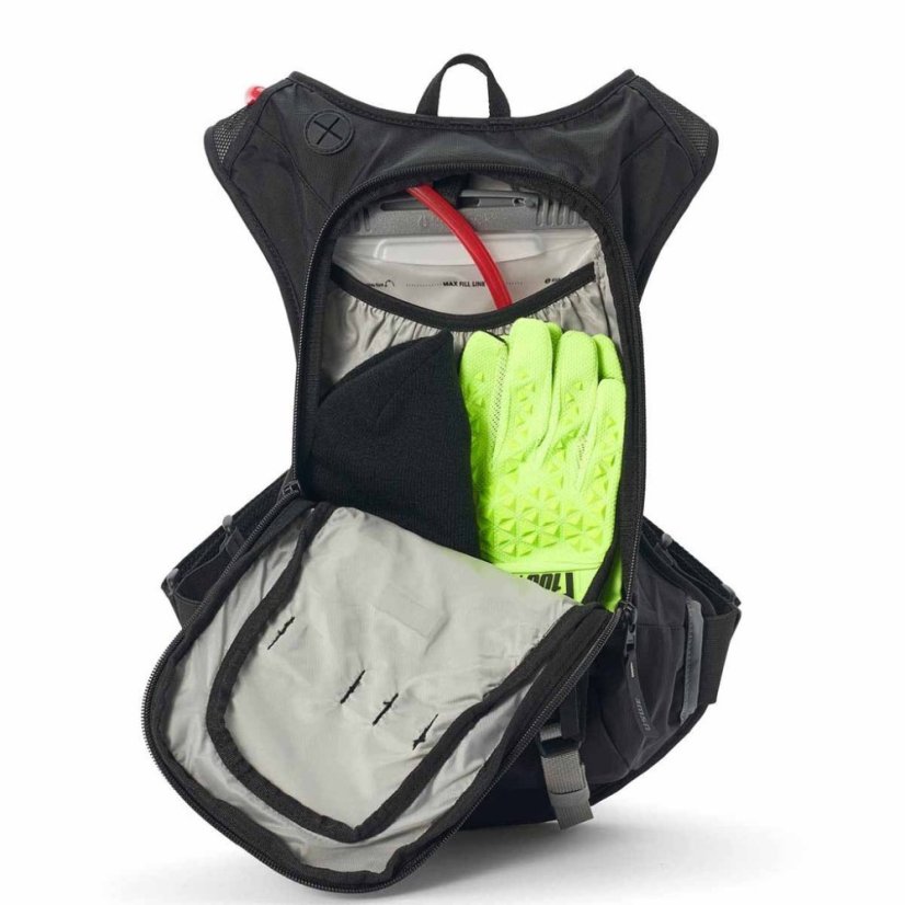 Enduro batoh USWE RAW 8L Factory čierný/šedý