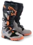 Motokrosové boty ALPINESTARS TECH 7 ENDURO Černá/šedá/Oranžová fluo - Velikost obuvi: 47