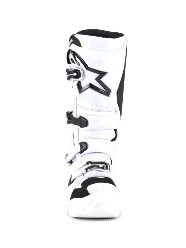 Motokrosové topánky ALPINESTARS TECH 7 (Biela/Čierna) - Veľkosť obuvi: 44,5