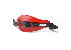 Cycra osłony rąk (handbary - aluminiowy rdzeń) z mocowaniem (28,6mm)- czerwona