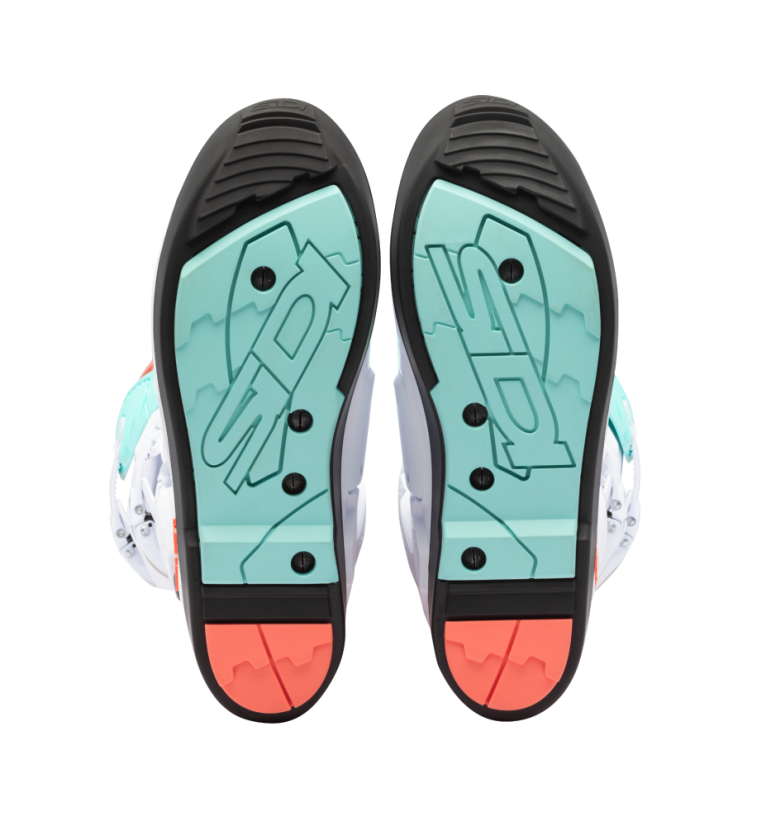 Buty cross/enduro Sidi Crossfire 3 SRS Czarno-biało-pomarańczowy - Rozmiar buta: 42