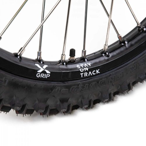 Sada samolepek na ochranu ráfků X-GRIP, černá Sada samolepek na ochranu ráfků X-GRIP, černá