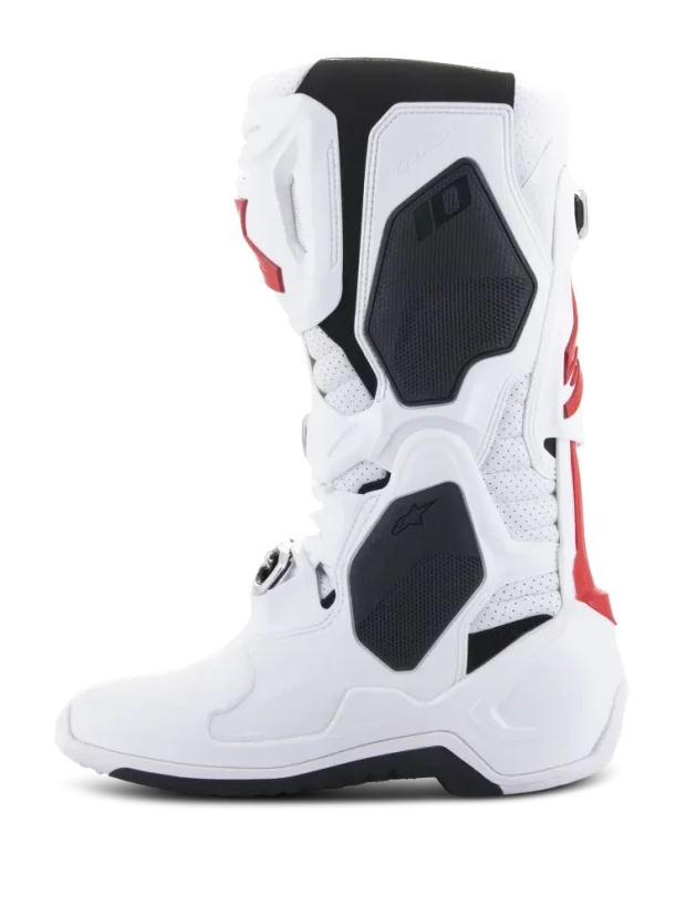 Buty enduro ALPINESTARS  TECH 10 SUPERVENTED biały - Rozmiar buta: 44,5