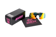 Okulary activity przeciwsłoneczne Airscreen Biało-czerwone