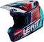 Motokrosová Helma Leatt Moto 8.5 + Brýle Leatt 5.5 Modrá - Velikost: XL