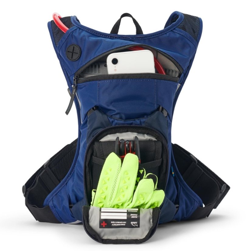 Plecak enduro USWE MOTO HYDRO 3L  Factory Blue
