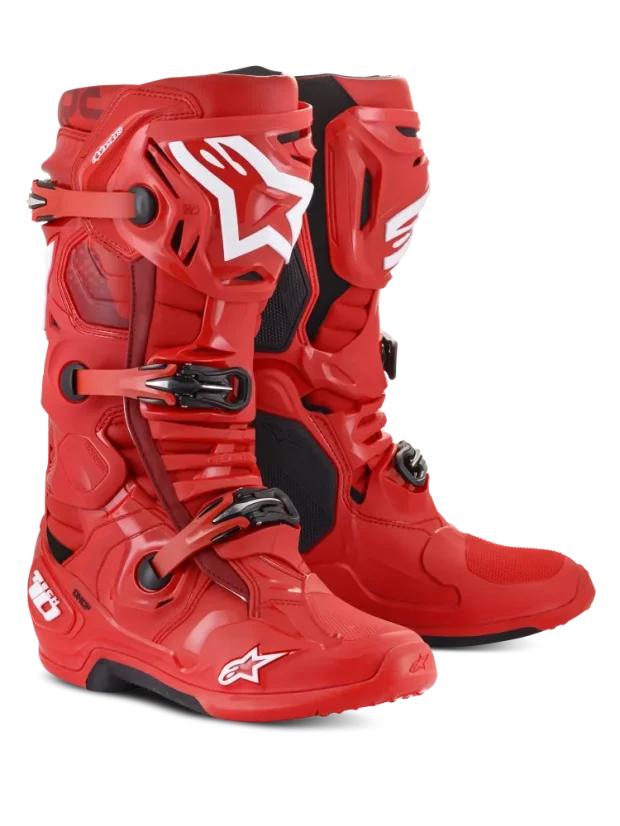 Buty enduro ALPINESTARS  TECH 10 Czerwony