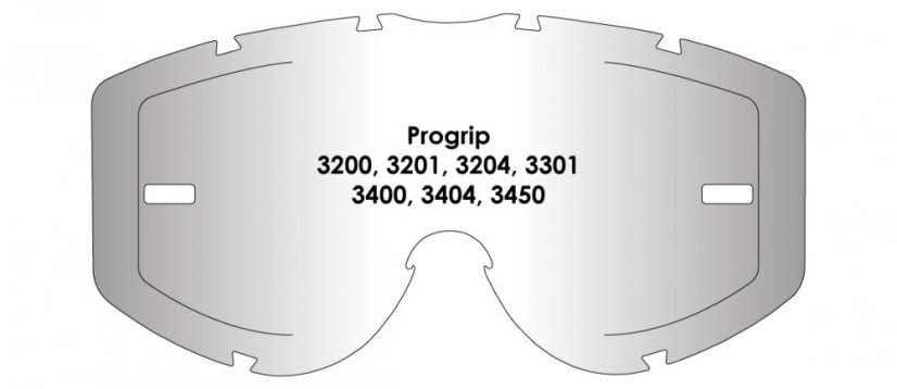 Náhradní sklíčko AirScreen Progrip