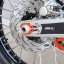 AWORKX Dorazy osy zadního kola (napínák) KTM/HQ/GAS 2024-> - Barva: Oranžová