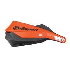 Kryty páčok Polisport univerzální  ČIERNE vč. montážnej sady 22-28,6 mm