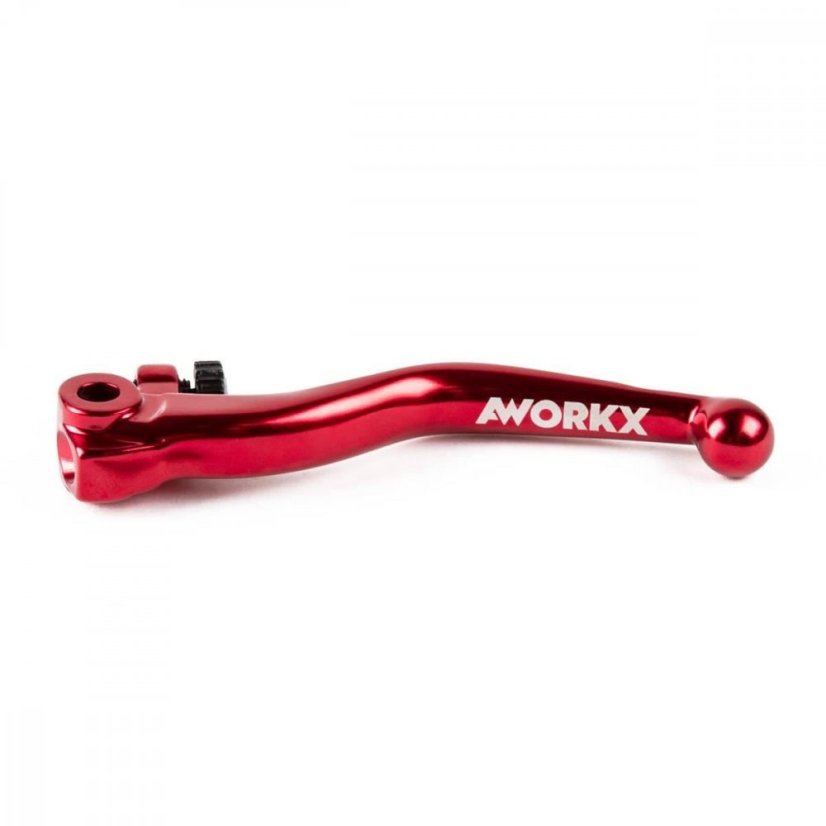 AWORKX – Páčka spojky (BRAKTEC), HUSQVARNA/GASGAS - Farba: Červená