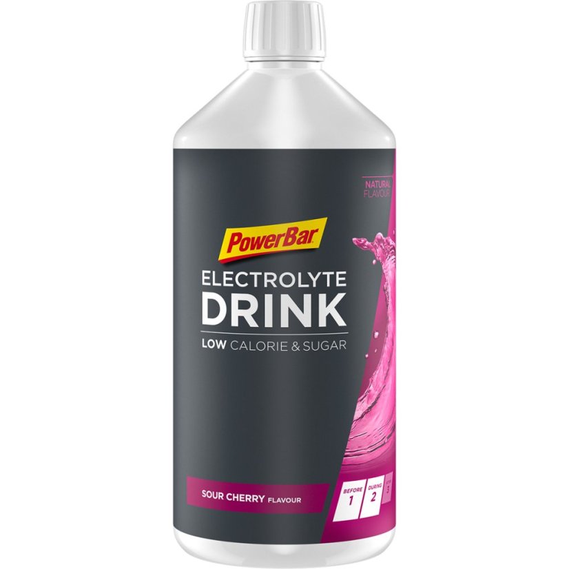 Elektrolytový sirup PowerBar 1L - Příchuť: Třešeň