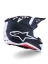 Alpinestars přilba Dasher S-M7 Černá/Bílá - Velikost: XS