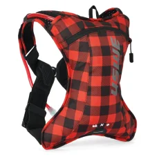 Plecak enduro USWE Outlander 2L Flanell Czerwono-Czarny
