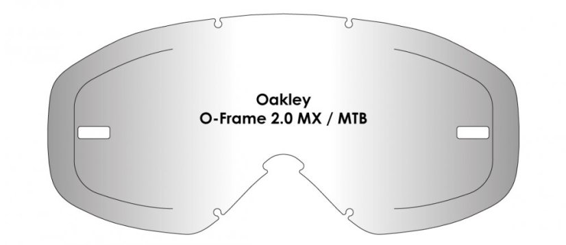 Náhradné sklíčko pre AirScreen Oakley - Model: O-Frame 2.0 PRO MX