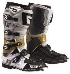 Motokrosové Boty Gaerne SG-12 Biela-Šedá-Hneda