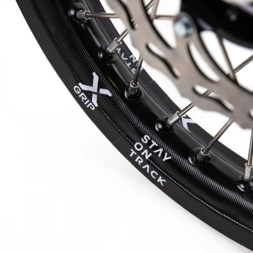 Sada samolepek na ochranu ráfků X-GRIP, černá Sada samolepek na ochranu ráfků X-GRIP, černá