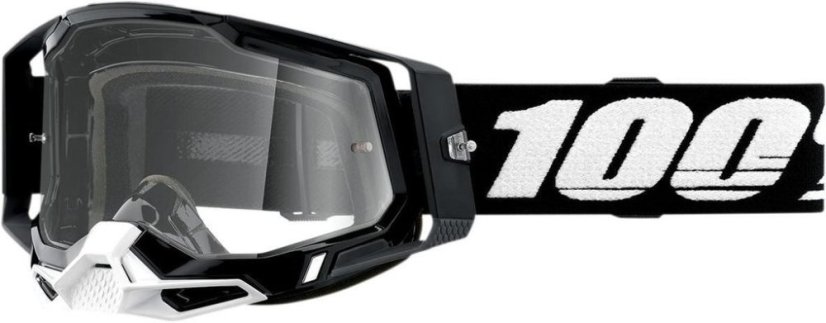 Motokrosové okuliare 100% RACECRAFT 2 ČIERNÁ