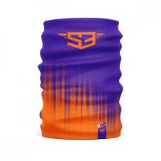 Nákrčník S3parts Oranžová/fialová