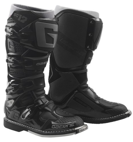 Motokrosové Boty Gaerne SG-12 Černá - Velikost obuvi: 43