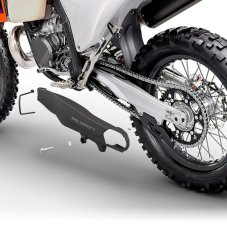 Polisport osłona wahacza KTM/HQ/GAS 2024-> CZARNY