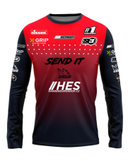 Enduro Dres HES 2025 - Červený