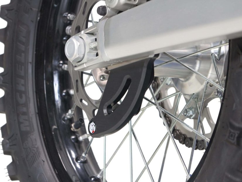 AXP zadní kryt brzdového kotouče – KTM, HUSQVARNA, GAS GAS, SHERCO – černý