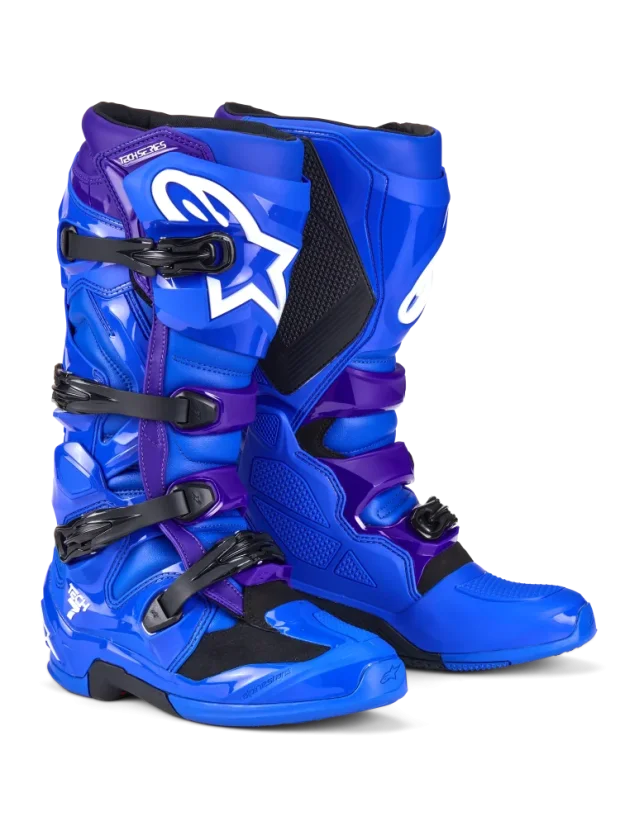 Motokrosové topánky ALPINESTARS TECH 7 (Modrá) - Velikost obuvi: 43